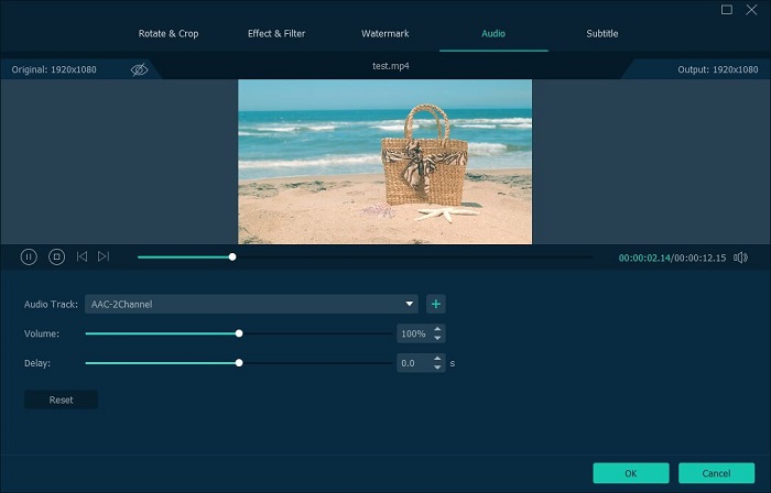 Edit Audio of Video