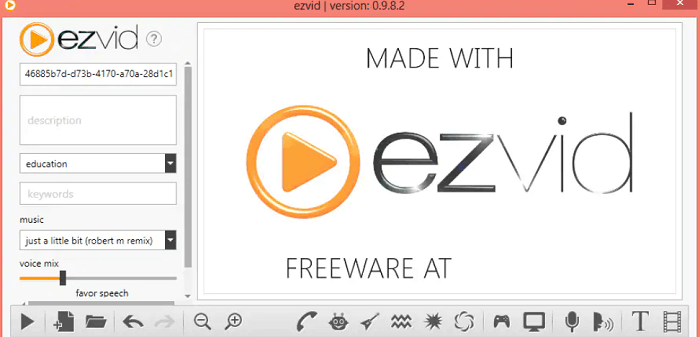 Ezvid Screen Recorder