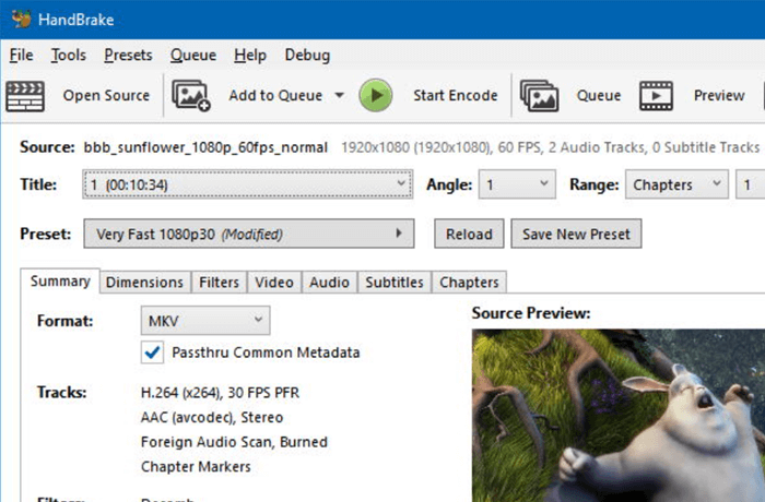 HandBrake Video Converter