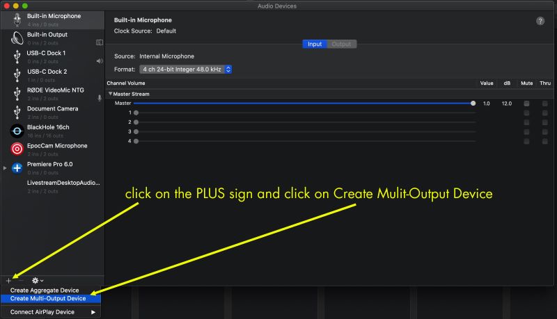 Create Multi-Output Device
