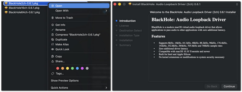 Install BlackHole