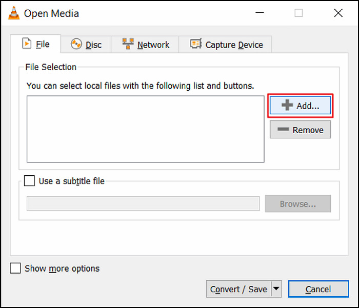 VLC Add