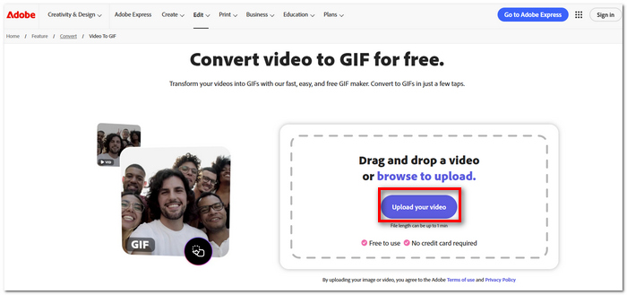 Upload Your Video