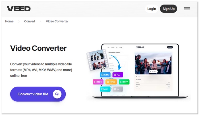 VEED.IO Converter Online