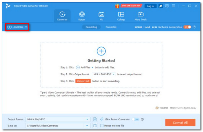 Click Add Files