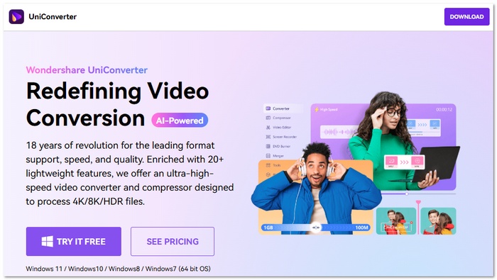 Wondershare UniConverter MP4 To WMV