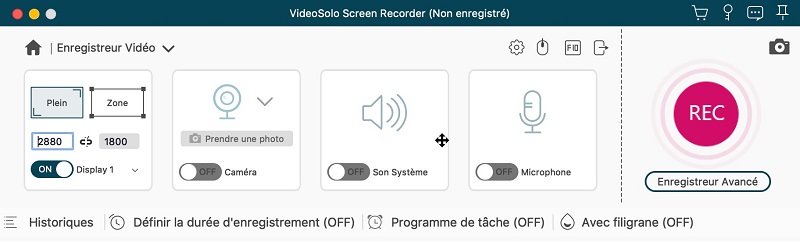 Enregistreur d'écran mac
