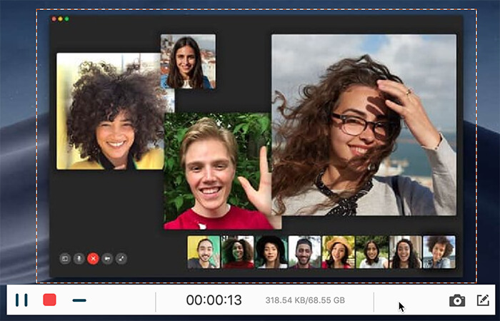 facetime call recording
