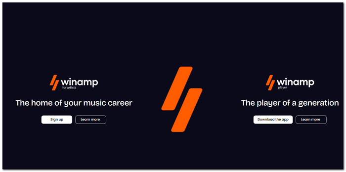 Winamp Audio Player Windows