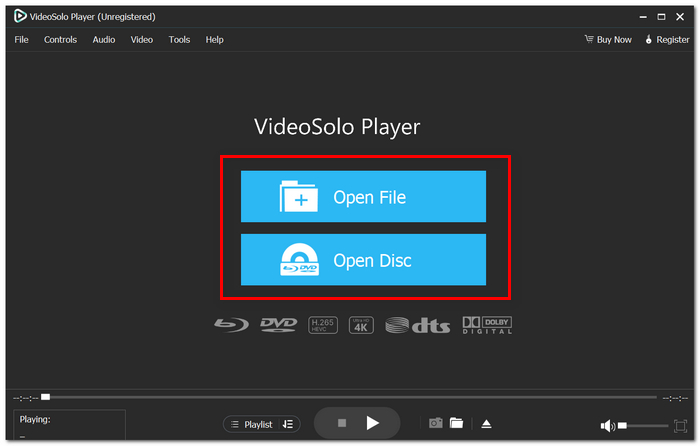 Select Open File
