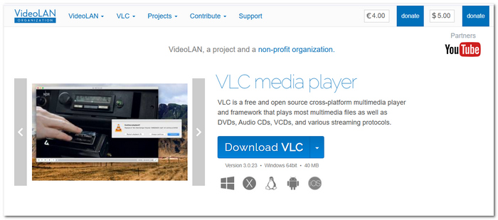 VLC DAT Audio Player