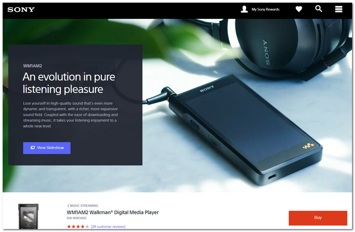 Sony NW-WM1AM2 Digital Audio Player