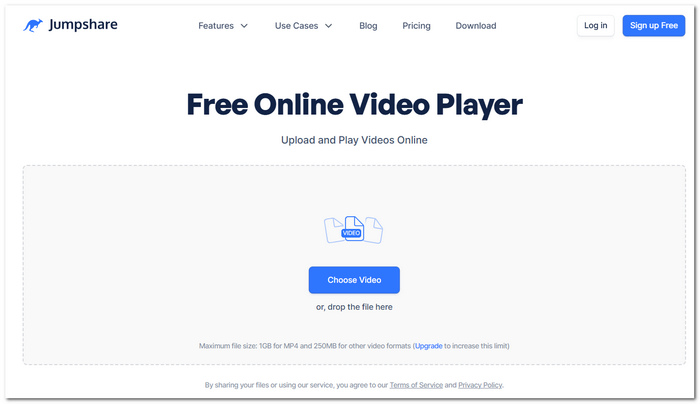 Jumpshare AVI Video Player