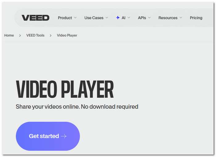 VEED AVI Video Player