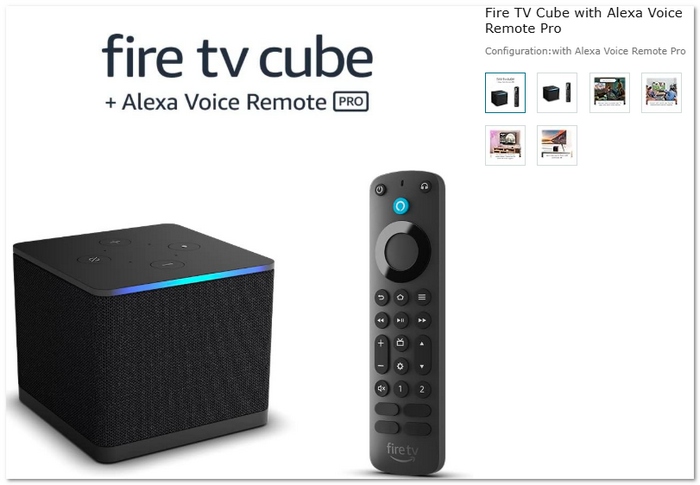 Amazon Fire Tv Cube Digital Media Player