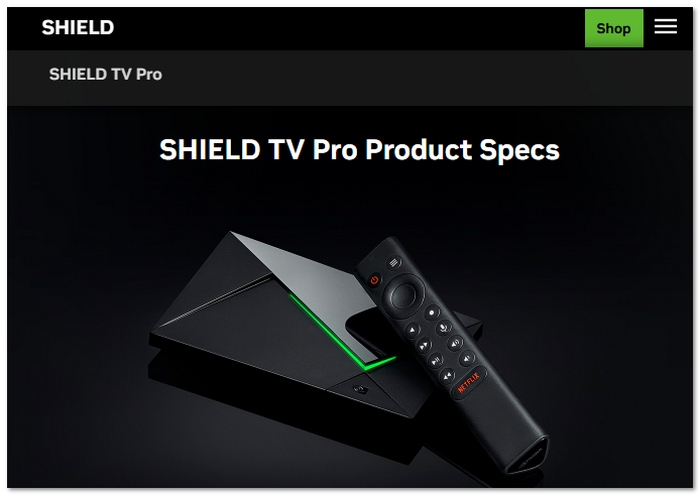 Nvidia Shield Tv Pro Digital Media Player