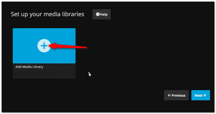 Hit Add Media Library