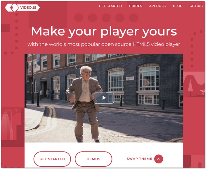 Videojs Online Video Player
