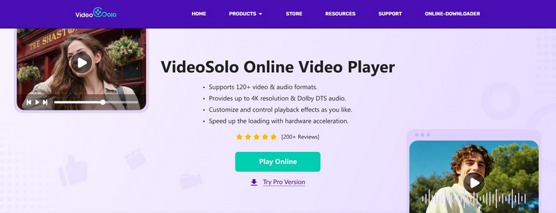 Videosolo Online Video Player