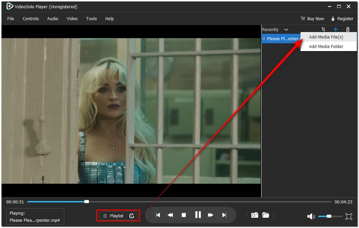 Add Video to Playlist