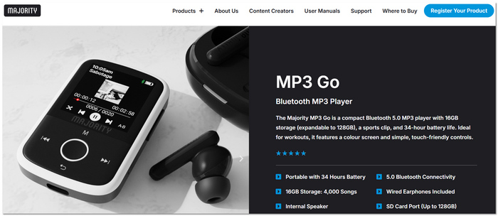 Majority MP3 Video Player