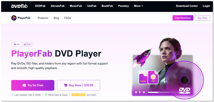 Playerfab DVD Player Region Free