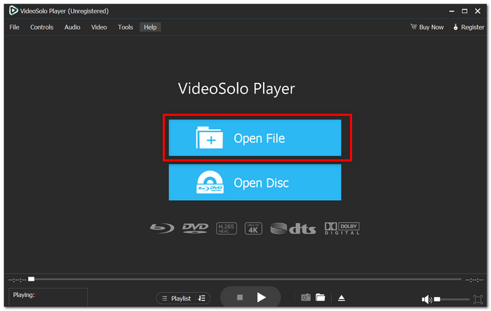 Hit Open File