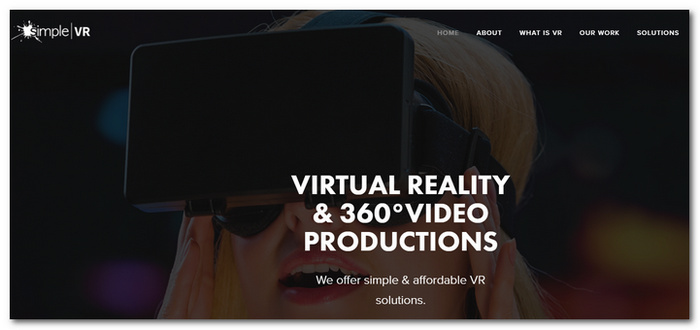 Simple VR Video Player