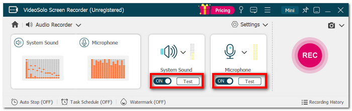 Enable System And Mic