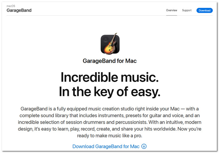 Garageband Audio Recorder Software