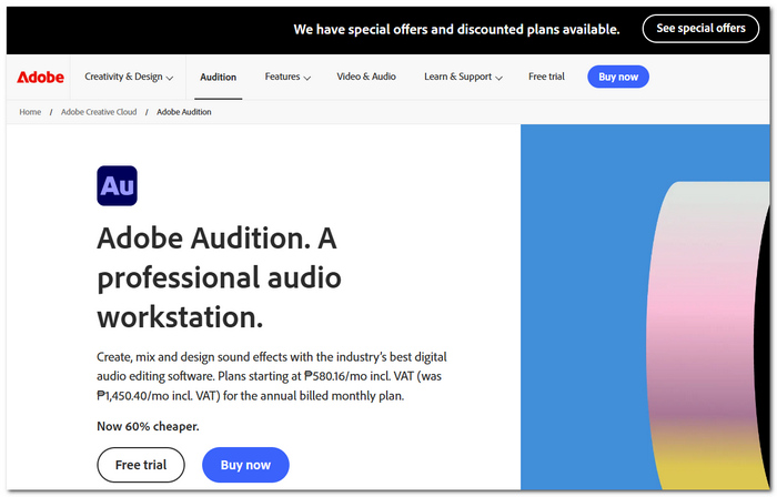 Adobe Audition Audio Recording Software Windows