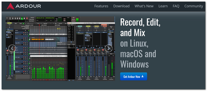 Ardour Free Audio Recording Software