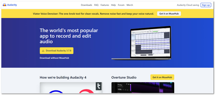 Audacity Free Audio Recording Software