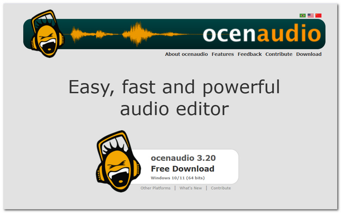 Ocenaudio Free Audio Recording Software