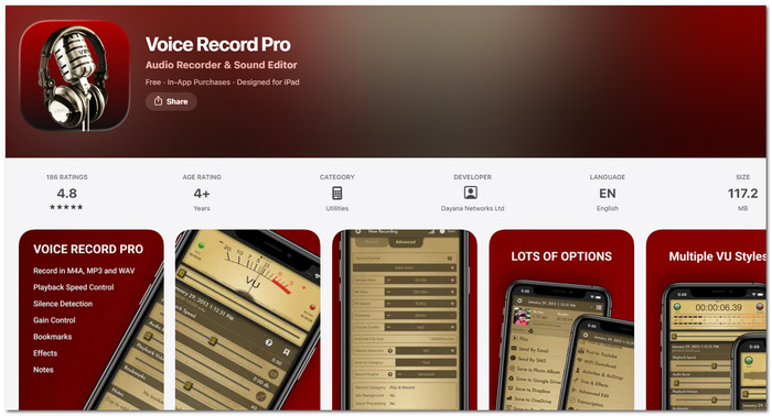 Voice Record Pro Audio Iphone Recorder