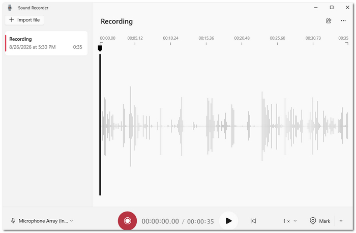 Check The Recording