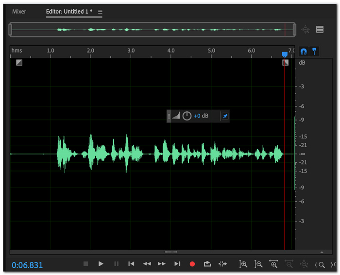 Edit The Audio