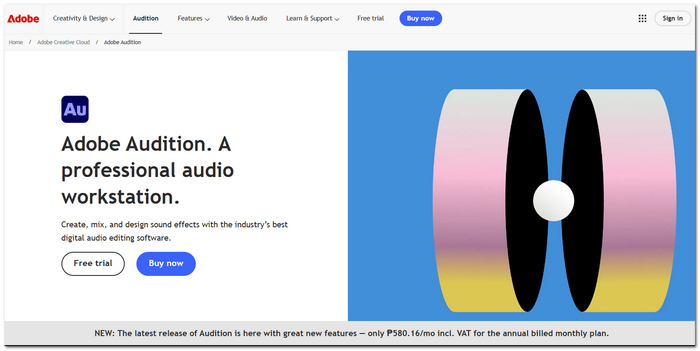 Adobe Audition Music Recording Software