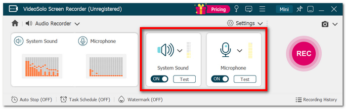 Enable System And Mic