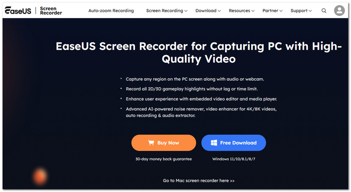 Easeus Recexperts Video Recording Software