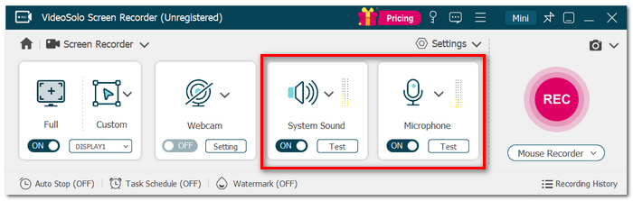 Toggle On Sounds