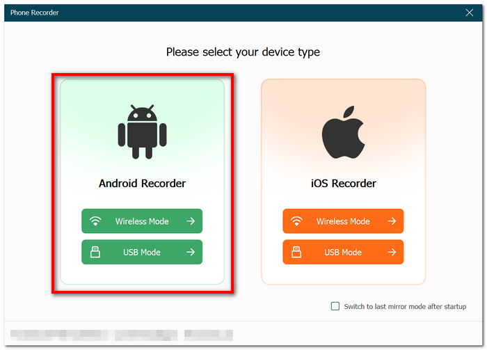 Select Android Recorder
