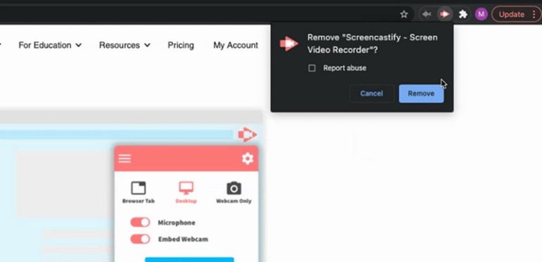Screencastify Extension