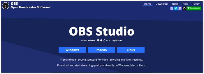 Obs Studio Free Game Recording Software