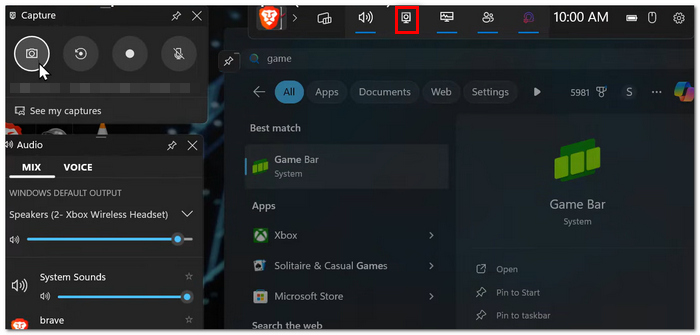 Click Capture Widget