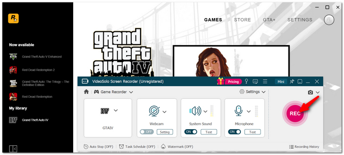 Rec The Game