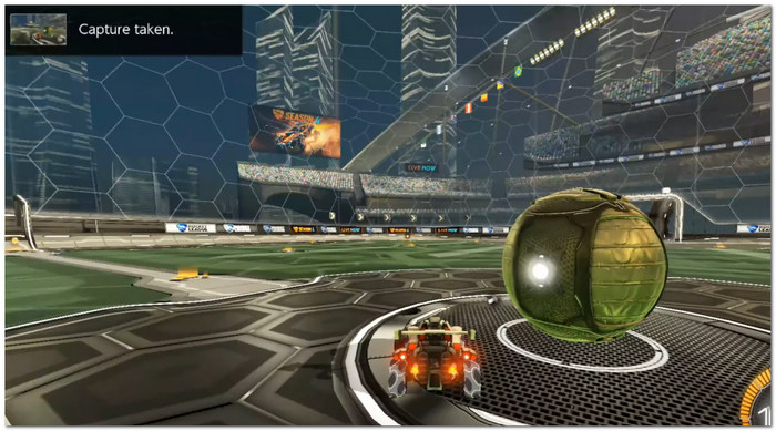 Hold Capture Button