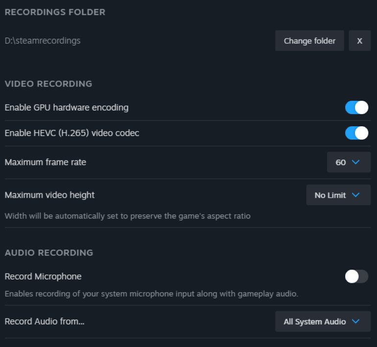 Video Audio Recording Setup