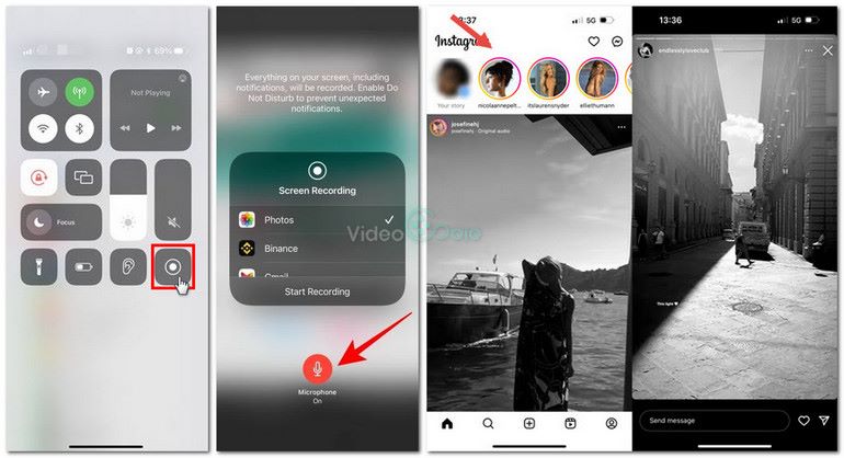 Record Ins Story On Iphone