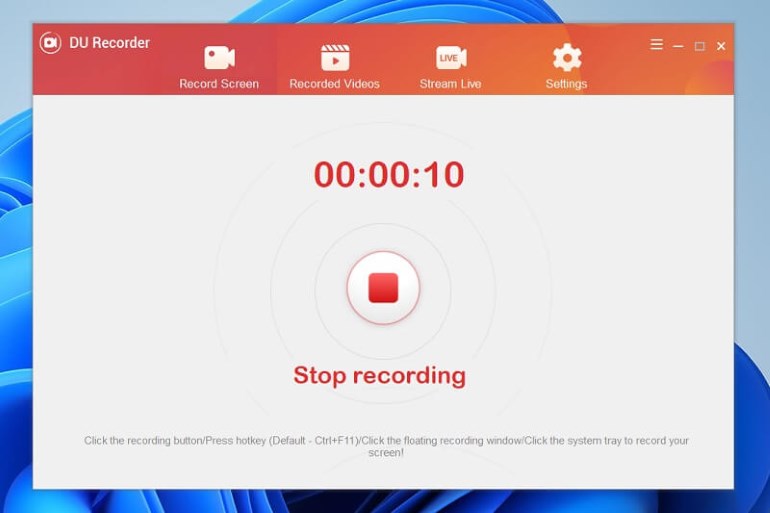 Screen Recording on PC